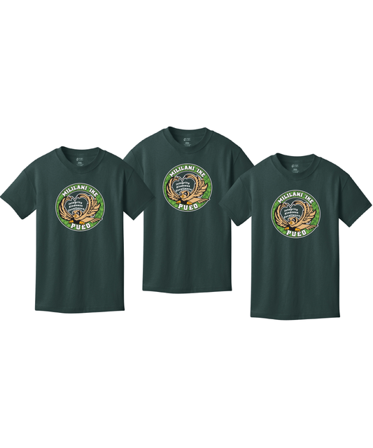 'Ike School Shirt, Unisex Cotton 3 PACK