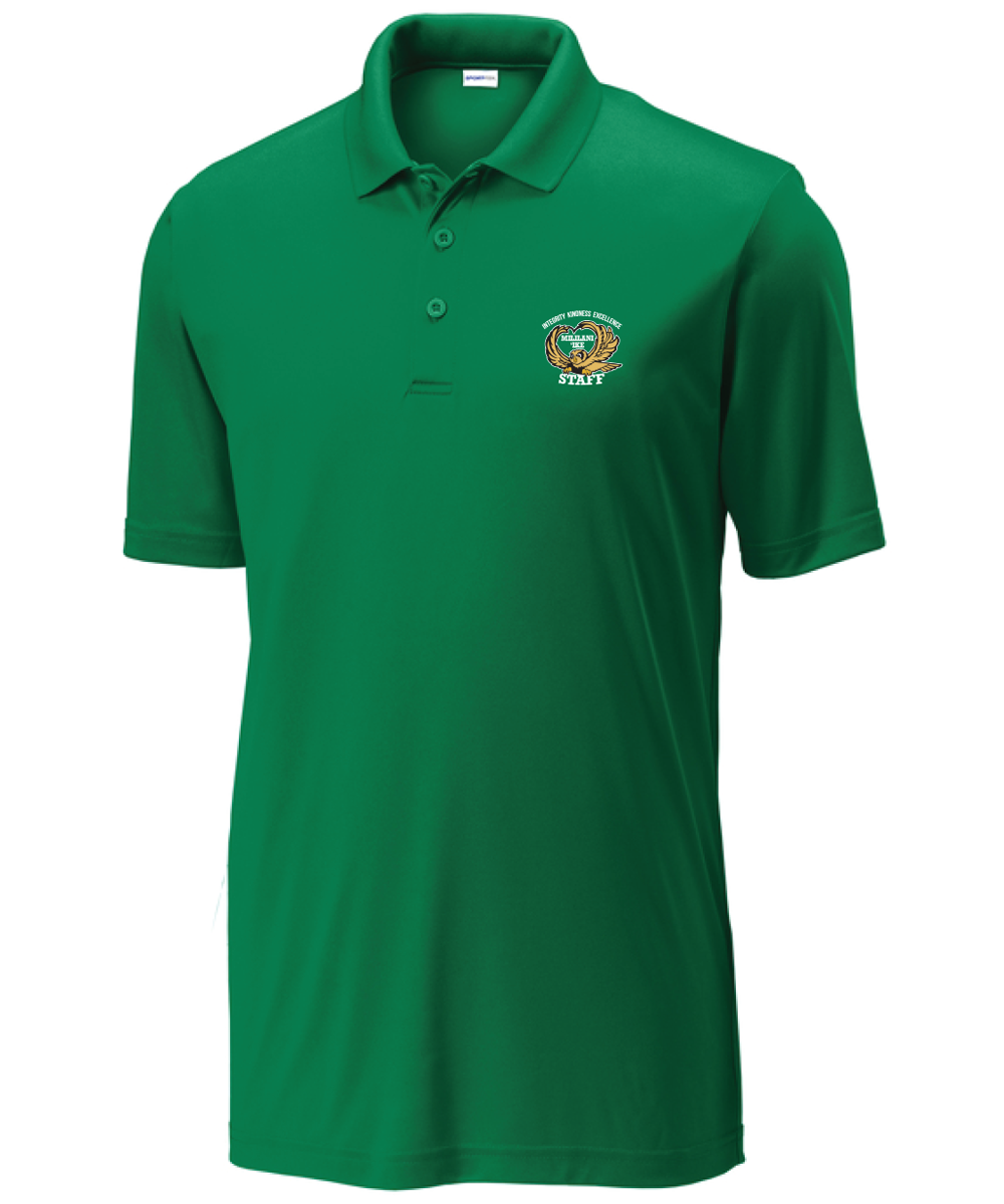 'Ike STAFF Pillars Dri Fit Polo