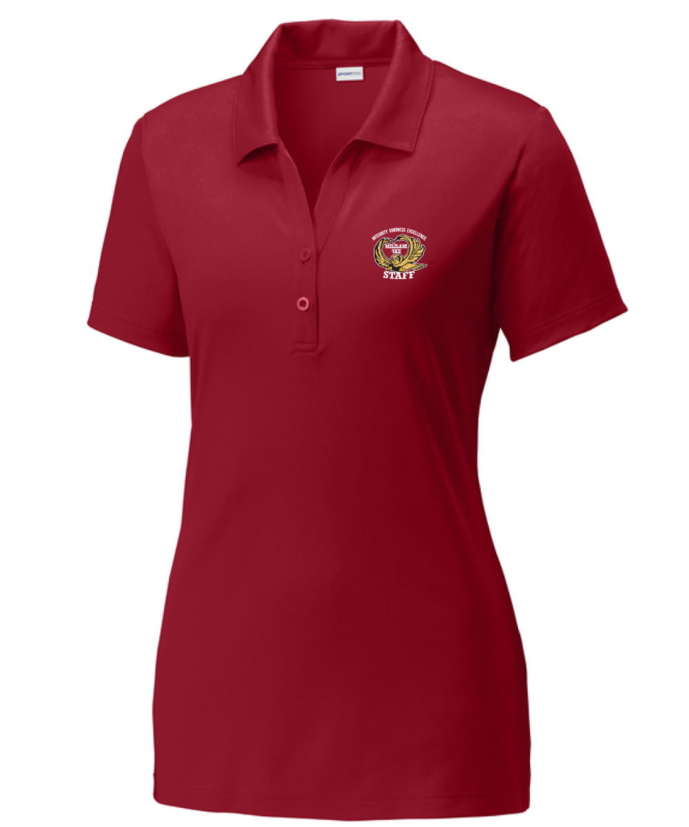 'Ike STAFF Pillars Dri Fit Polo