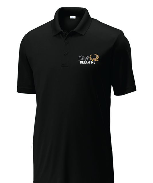 'Ike STAFF Polo Shirt, Unisex or Womenʻs Cut, Dri Fit